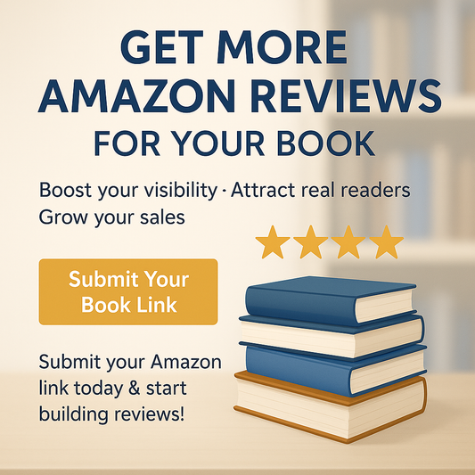 ⭐ Get More Reviews for Your Book — The Smart Way