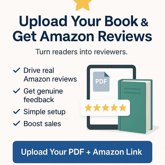 ⭐ Upload Your Book & Get Amazon unverified Review